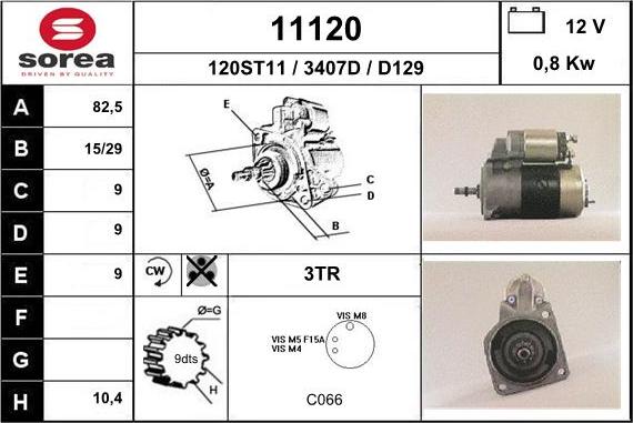 EAI 11120 - Démarreur cwaw.fr