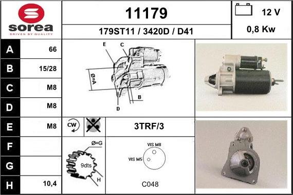 EAI 11179 - Démarreur cwaw.fr