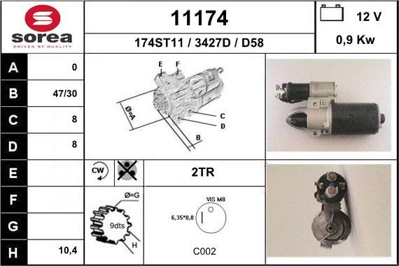 EAI 11174 - Démarreur cwaw.fr