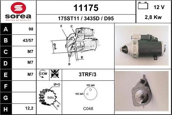 EAI 11175 - Démarreur cwaw.fr