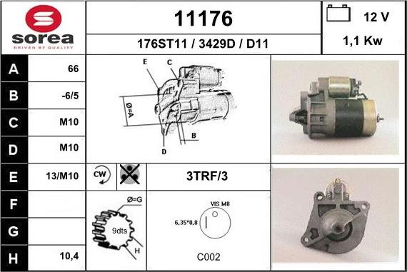 EAI 11176 - Démarreur cwaw.fr