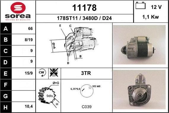 EAI 11178 - Démarreur cwaw.fr