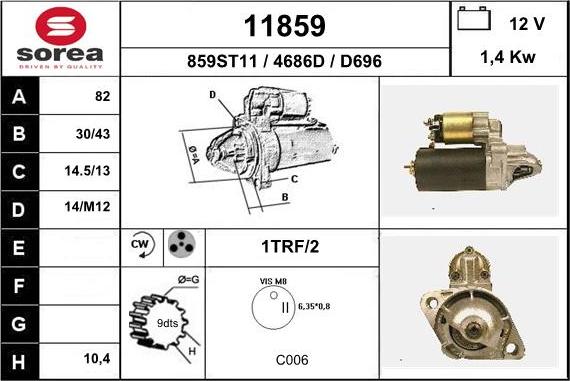 EAI 11859 - Démarreur cwaw.fr