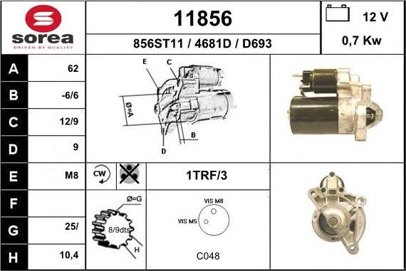 EAI 11856 - Démarreur cwaw.fr