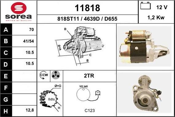 EAI 11818 - Démarreur cwaw.fr