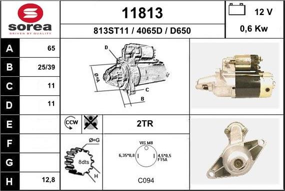 EAI 11813 - Démarreur cwaw.fr