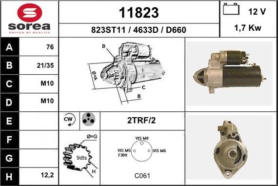 EAI 11823 - Démarreur cwaw.fr