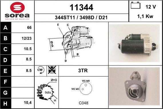 EAI 11344 - Démarreur cwaw.fr