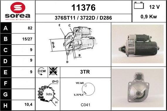 EAI 11376 - Démarreur cwaw.fr