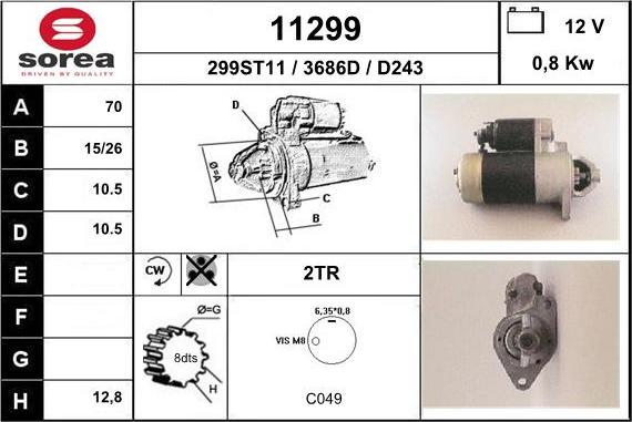 EAI 11299 - Démarreur cwaw.fr