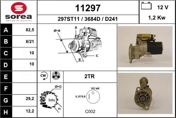 EAI 11297 - Démarreur cwaw.fr