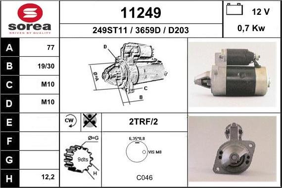 EAI 11249 - Démarreur cwaw.fr