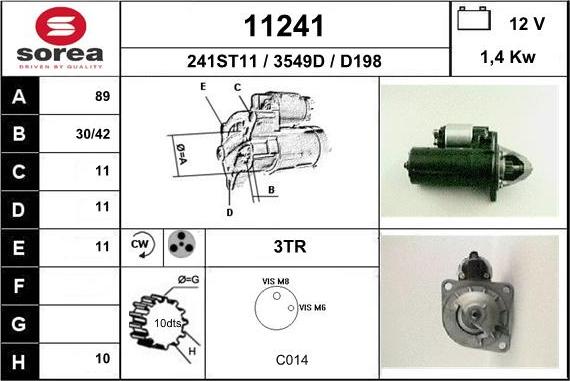 EAI 11241 - Démarreur cwaw.fr