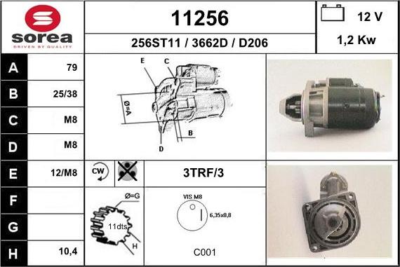 EAI 11256 - Démarreur cwaw.fr