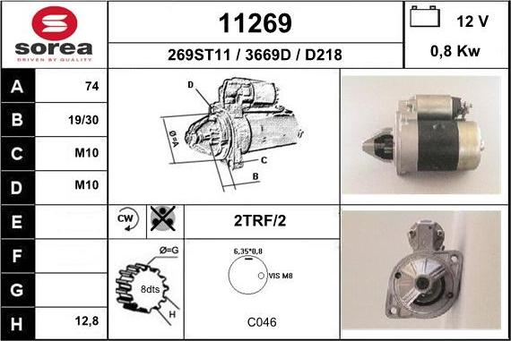 EAI 11269 - Démarreur cwaw.fr