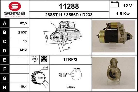 EAI 11288 - Démarreur cwaw.fr