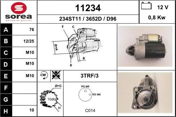 EAI 11234 - Démarreur cwaw.fr