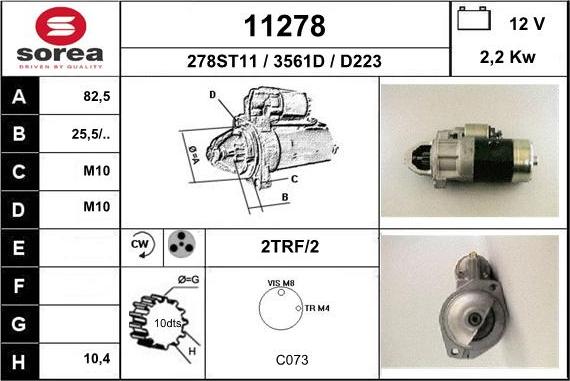 EAI 11278 - Démarreur cwaw.fr