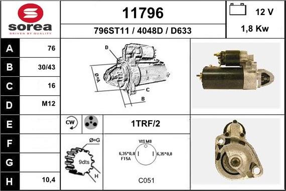 EAI 11796 - Démarreur cwaw.fr