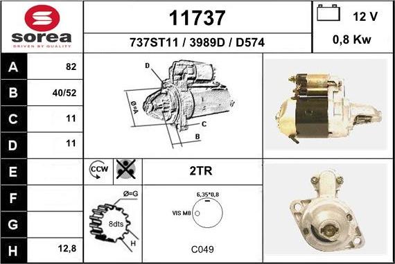 EAI 11737 - Démarreur cwaw.fr