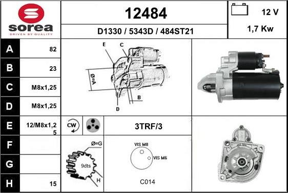 EAI 12484 - Démarreur cwaw.fr