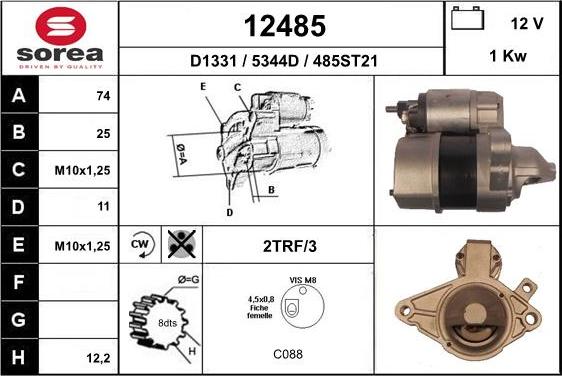 EAI 12485 - Démarreur cwaw.fr