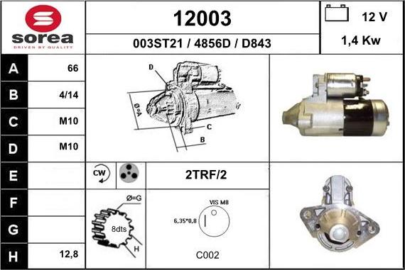 EAI 12003 - Démarreur cwaw.fr