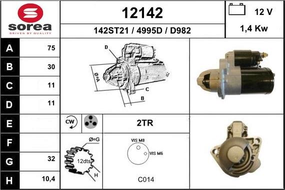 EAI 12142 - Démarreur cwaw.fr