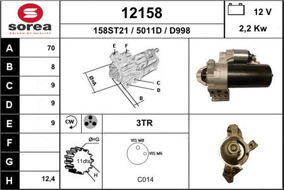 EAI 12158 - Démarreur cwaw.fr