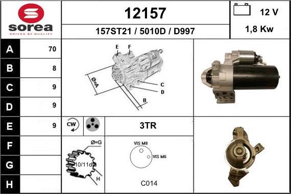 EAI 12157 - Démarreur cwaw.fr