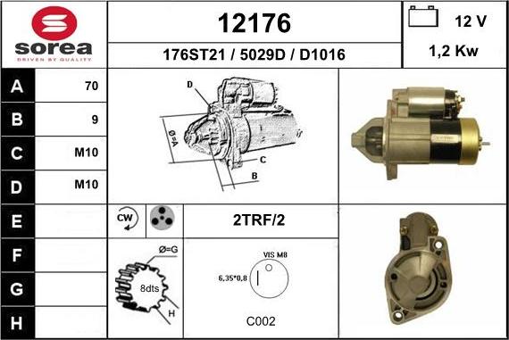 EAI 12176 - Démarreur cwaw.fr