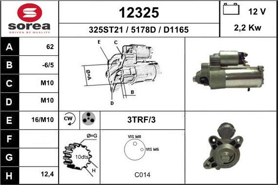 EAI 12325 - Démarreur cwaw.fr