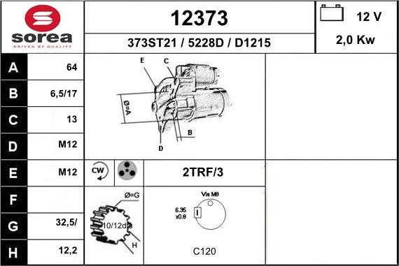 EAI 12373 - Démarreur cwaw.fr