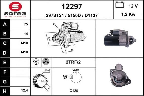 EAI 12297 - Démarreur cwaw.fr