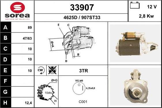 EAI 33907 - Démarreur cwaw.fr