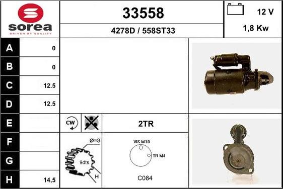 EAI 33558 - Démarreur cwaw.fr