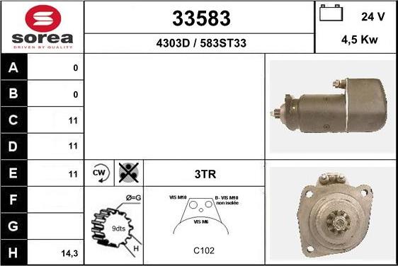 EAI 33583 - Démarreur cwaw.fr