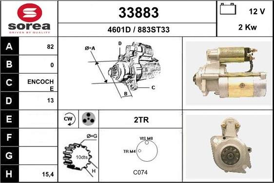 EAI 33883 - Démarreur cwaw.fr