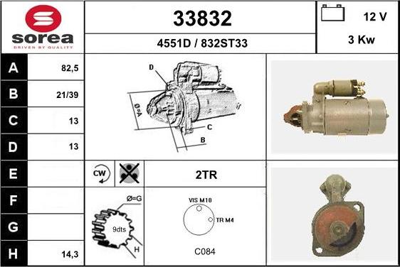 EAI 33832 - Démarreur cwaw.fr