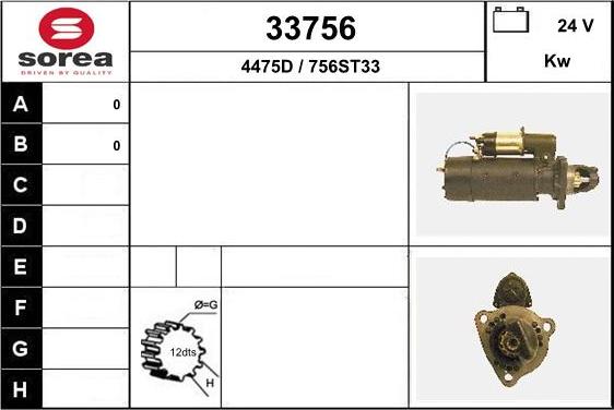 EAI 33756 - Démarreur cwaw.fr