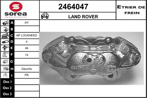 EAI 2464047 - Étrier de frein cwaw.fr