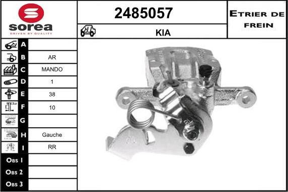 EAI 2485057 - Étrier de frein cwaw.fr