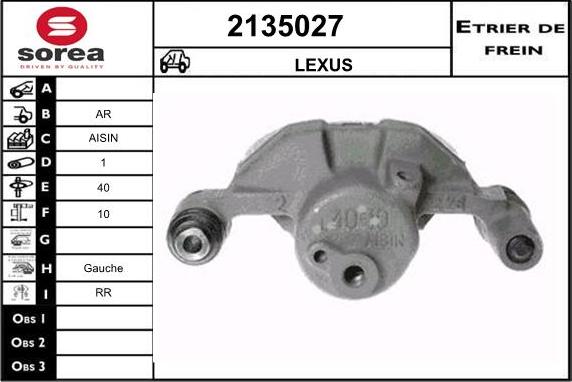 EAI 2135027 - Étrier de frein cwaw.fr