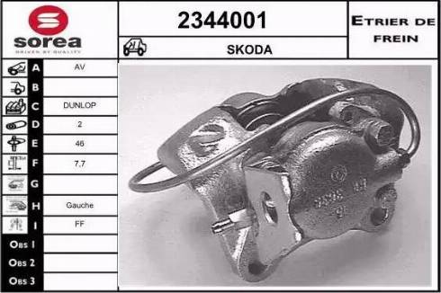 EAI 2344001 - Étrier de frein cwaw.fr