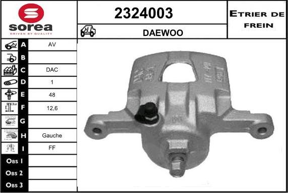 EAI 2324003 - Étrier de frein cwaw.fr