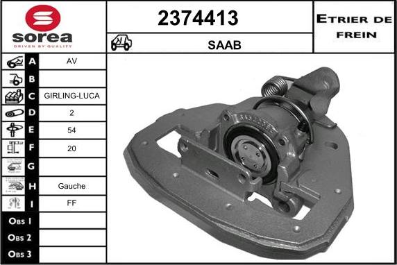 EAI 2374413 - Étrier de frein cwaw.fr