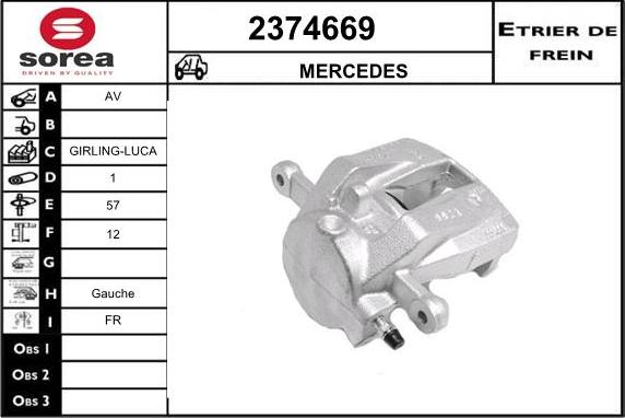 EAI 2374669 - Étrier de frein cwaw.fr