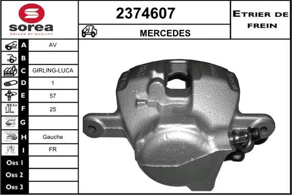 EAI 2374607 - Étrier de frein cwaw.fr