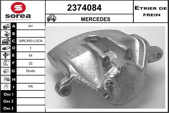 EAI 2374084 - Étrier de frein cwaw.fr