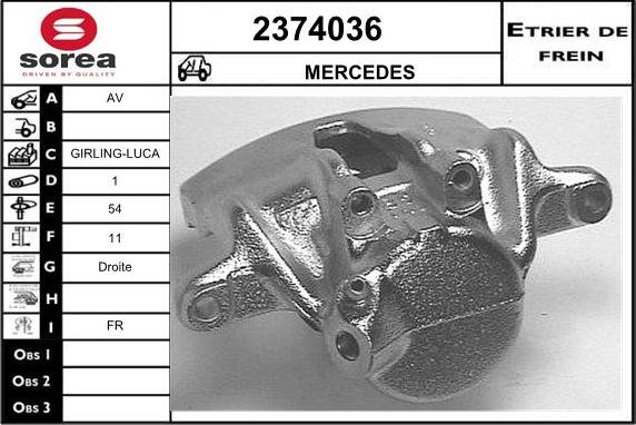 EAI 2374036 - Étrier de frein cwaw.fr